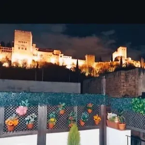 Patrimonio Arabe Vista A La Alhambra Gasthuis